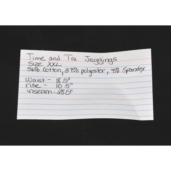 Time and Tru Women's Slim Ponte Pants size XXL - Picture 3 of 3